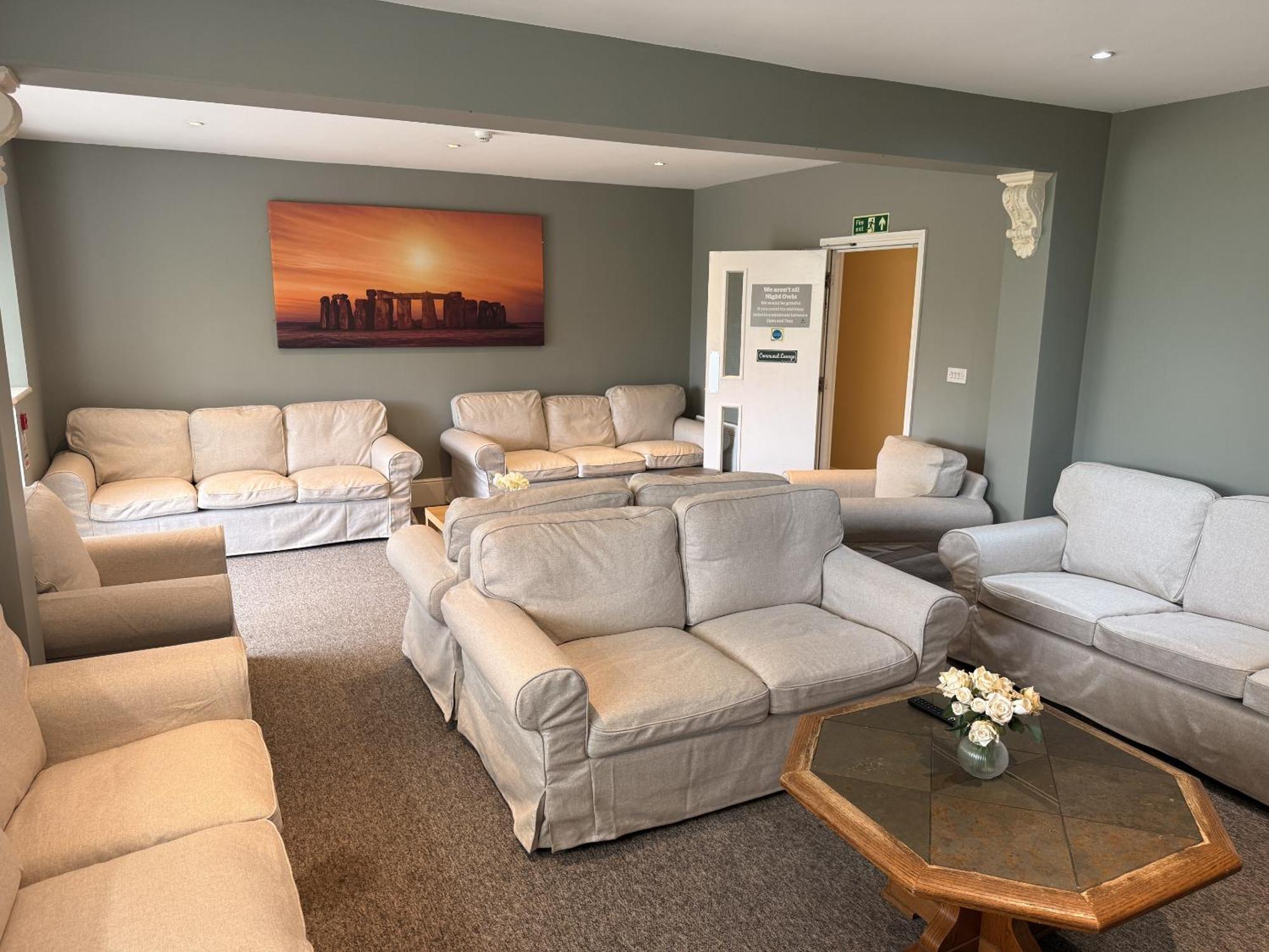 Family Room with Shower